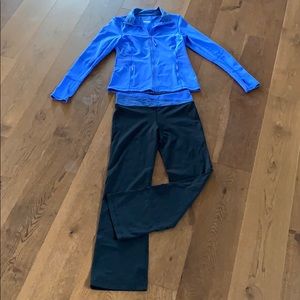 Jacket & workout pants Size Medium